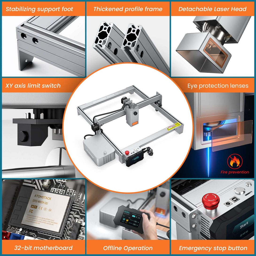 x30 pro laser carving machine