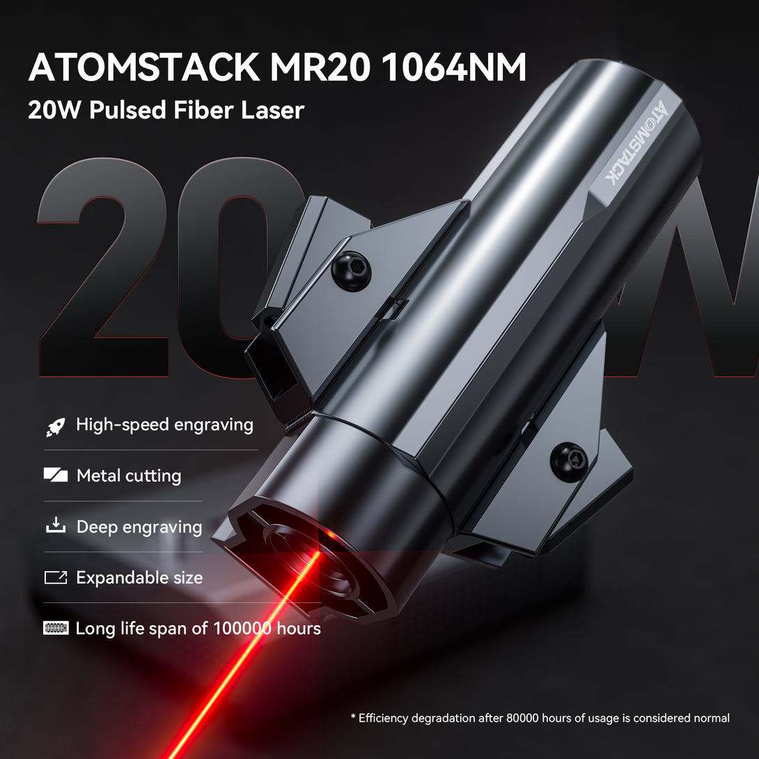Atomstack MR20 1064nm Pulsed Fiber Laser Module - Atomstack EU