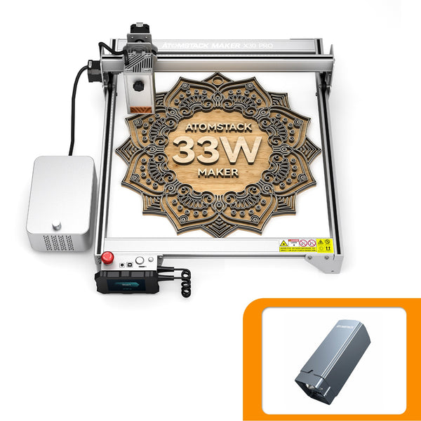 Atomstack X30 Pro 160W Laser Engraver + R30 Infrared Laser Module 1064nm Laser - Atomstack EU