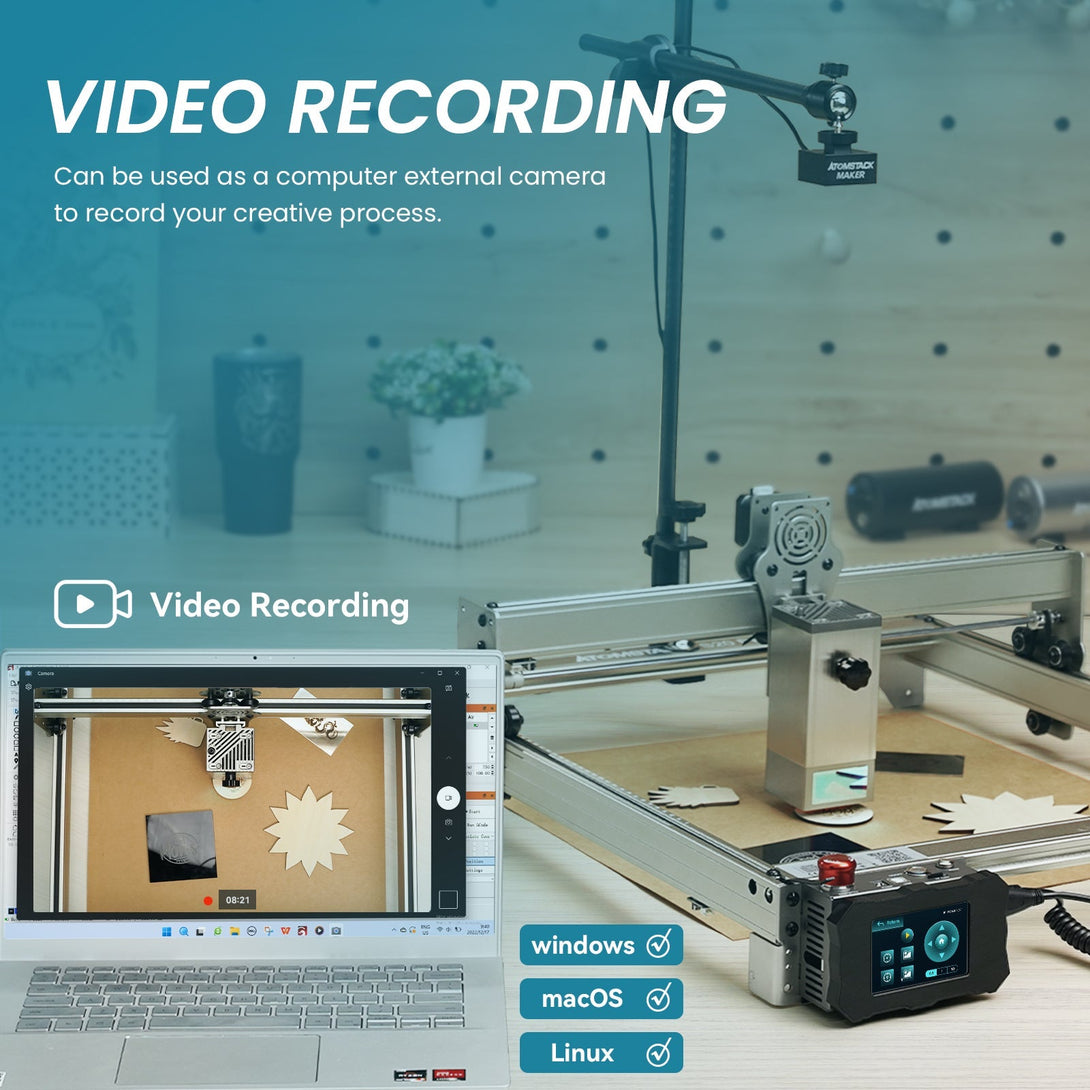 iKier C1 Lightburn Camera Precise Positioning For Laser Engraver - Atomstack EU