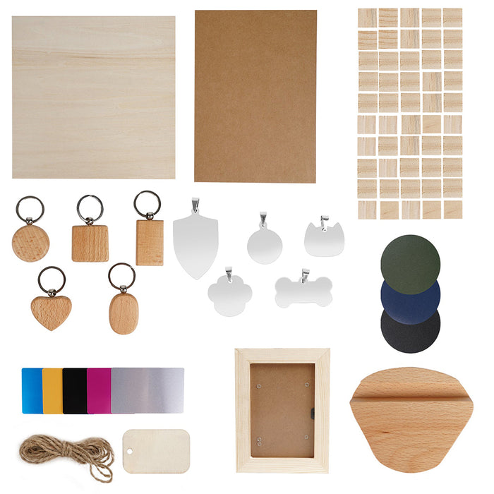Atomstack Laser Material Package ( 73 PCS) - Atomstack EU