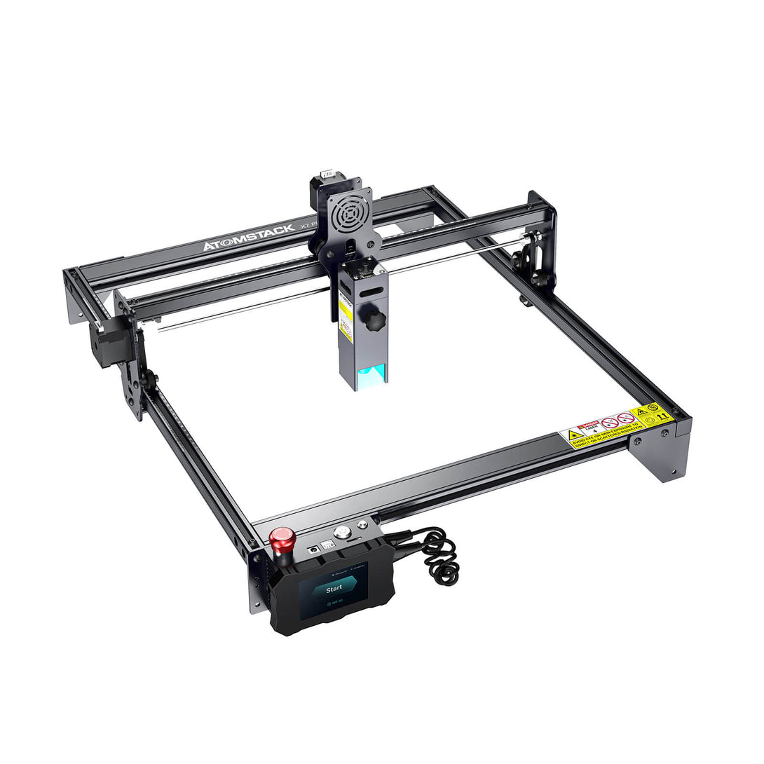 Atomstack X7 Pro 50W Laser Cutting Machine + R1 PRO Multi-function Chuck Rotary - Atomstack EU