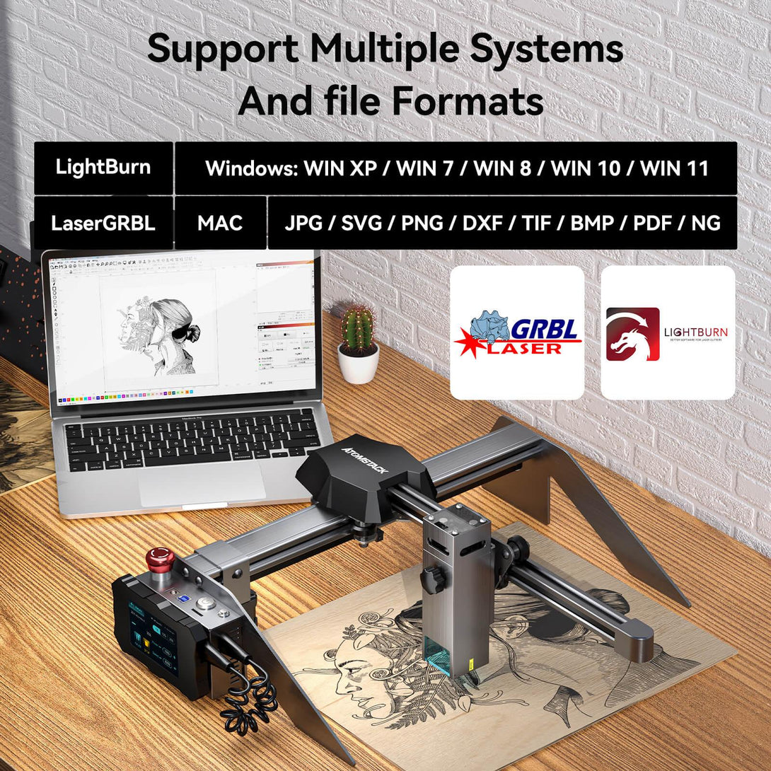 Atomstack P9 M50 50W Laser Engraver and Cutter - Atomstack EU