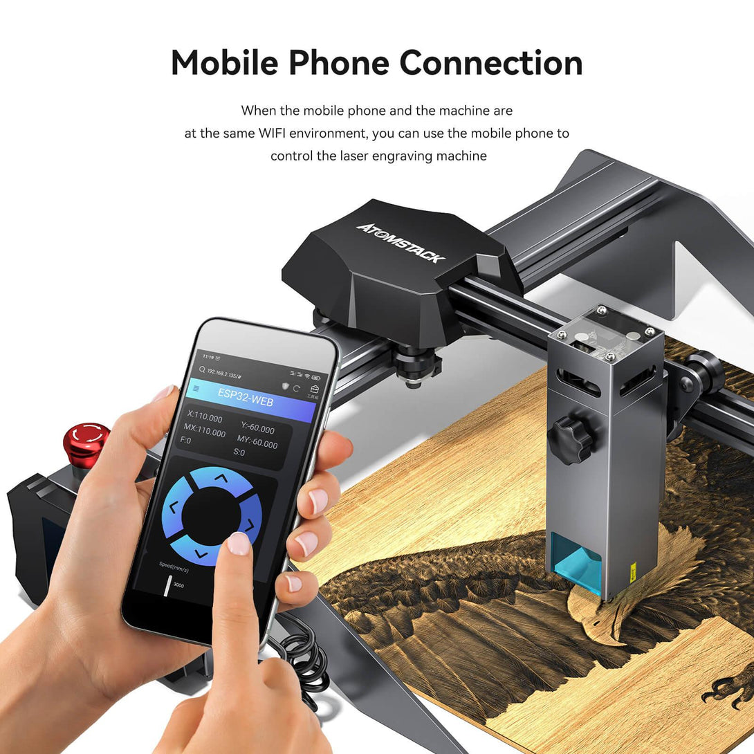 Atomstack P9 M50 50W Laser Engraver and Cutter - Atomstack EU