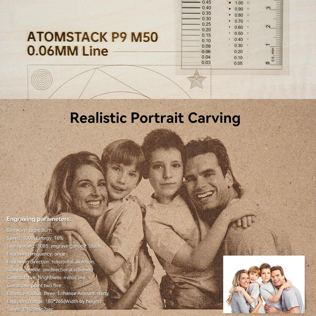 Atomstack P9 M50 50W Laser Engraver and Cutter - Atomstack EU
