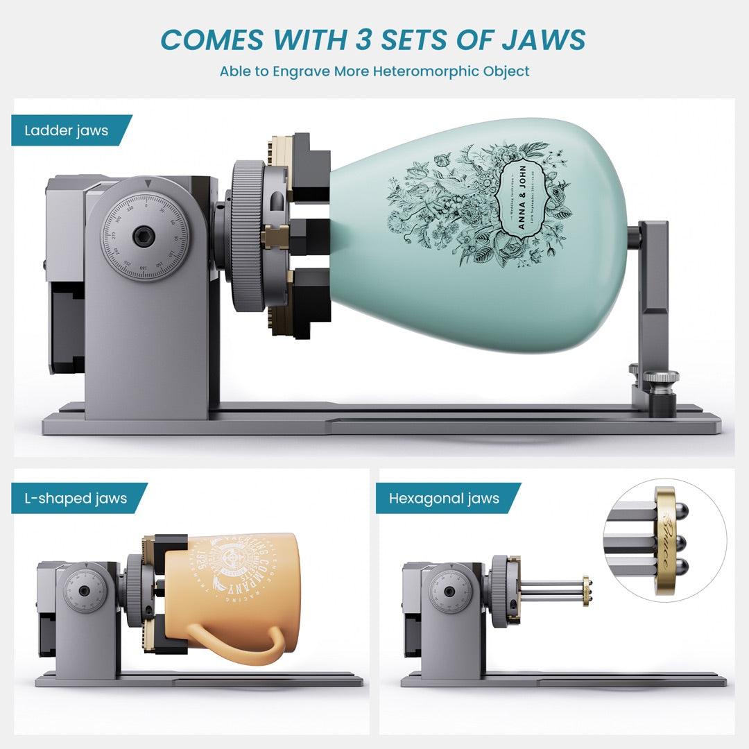 Atomstack R1 Multi-function Chuck Rotary for Laser Engraver - Atomstack EU