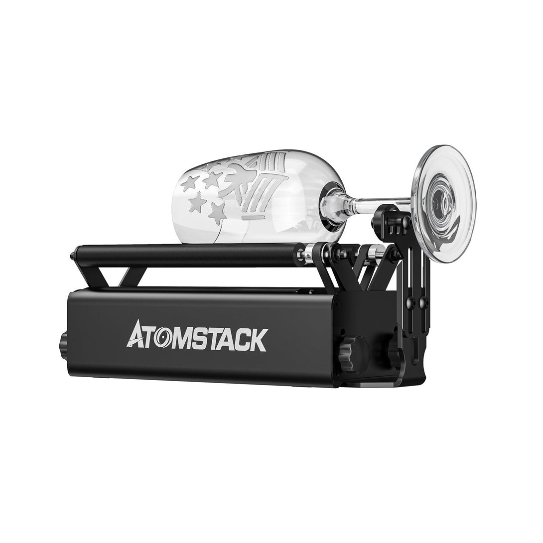 Atomstack R3 Pro Rotary Roller with Separable support module and Extension Towers - Atomstack EU